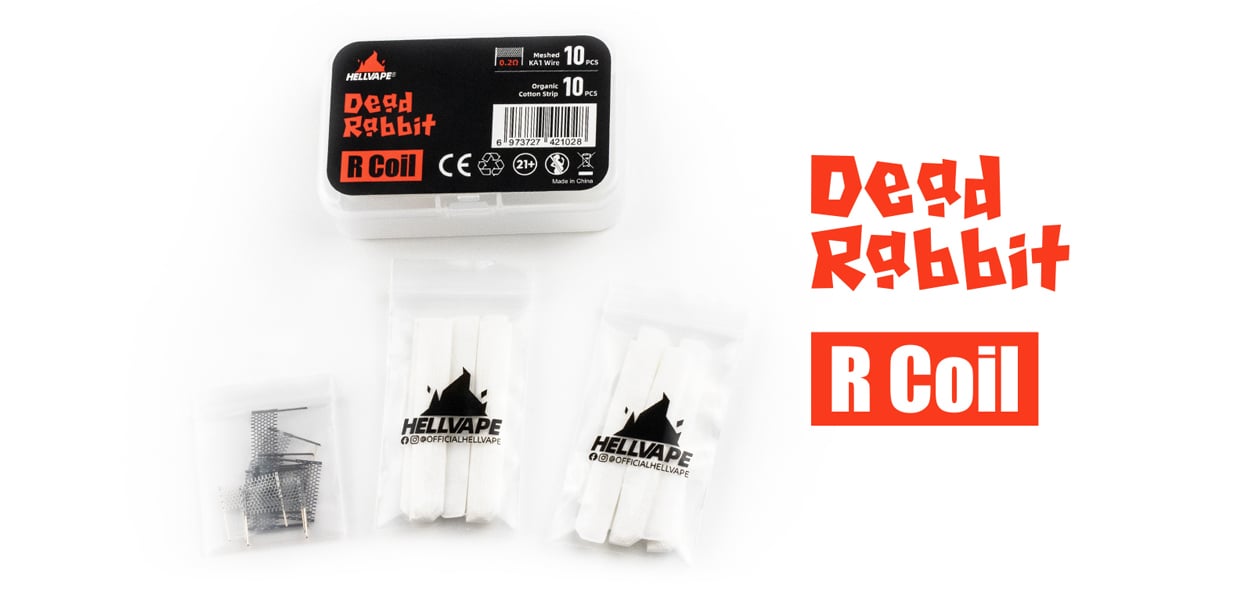 Hellvape Dead Rabbit R Tank Replacement Coil (10pcs/Pack) 1