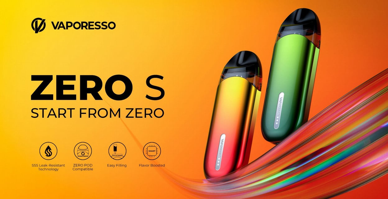 Vaporesso Zero S Pod System Kit 650mAh 2ml 2