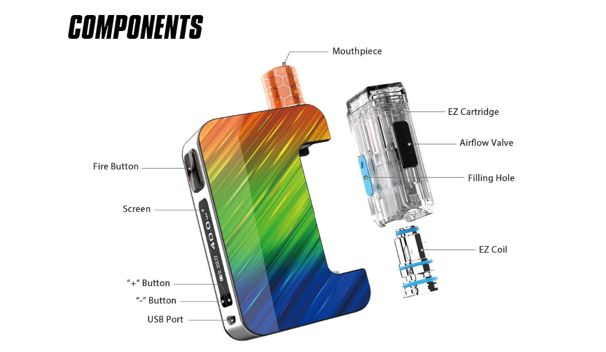 Joyetech Exceed Grip Pro Pod System Kit 1000mAh 2.6ml 15