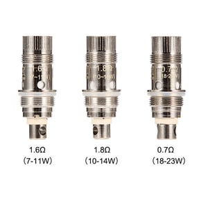 Aspire Nautilus Mesh and BVC (Bottom Vertical Core) Series Coils for Nautilus 2 & Zelos Kit & Nautilus Mini & Nautilus & K3 & Nautilus 2S & Nautilus 3 (5pcs/pack)