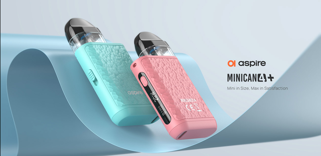 Aspire Minican 4 Plus Pod System Kit 1000mAh 3ml 1