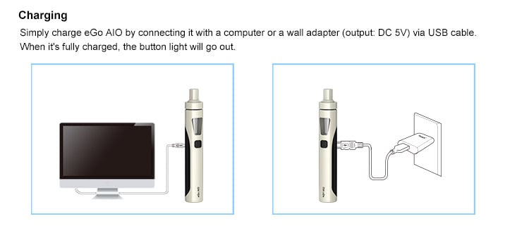 Joyetech eGo AIO 1500mAh Quick Start Kit (Gift Box) 8