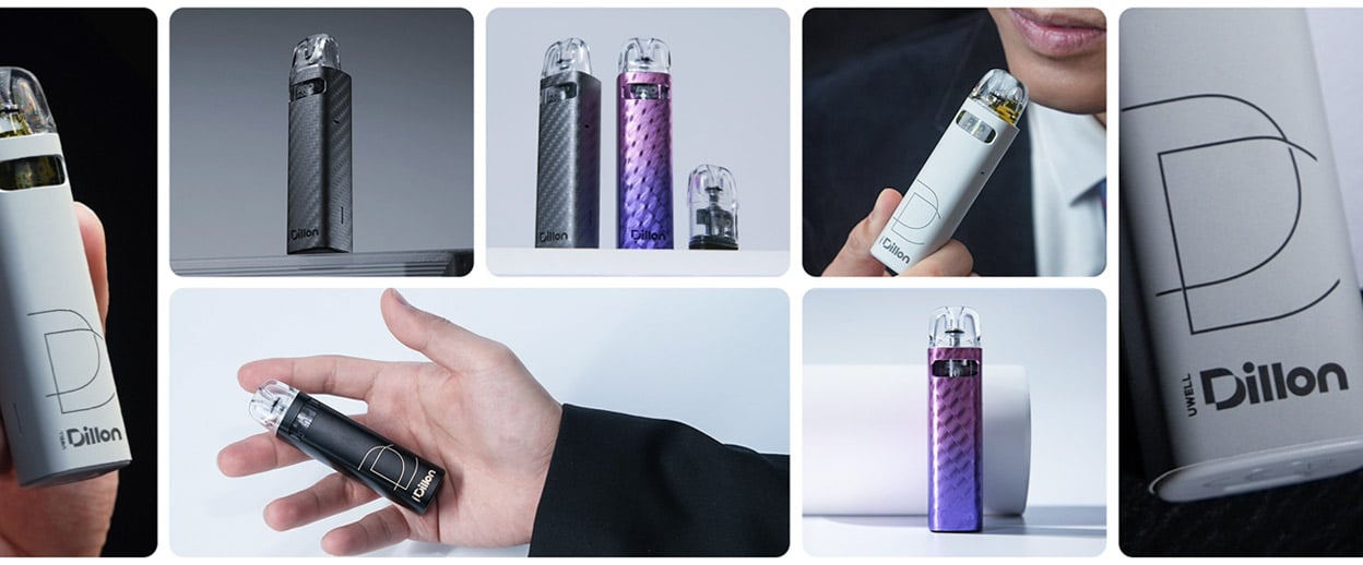 Uwell Dillon EM Pod System Kit 900mAh 2.5ml 8