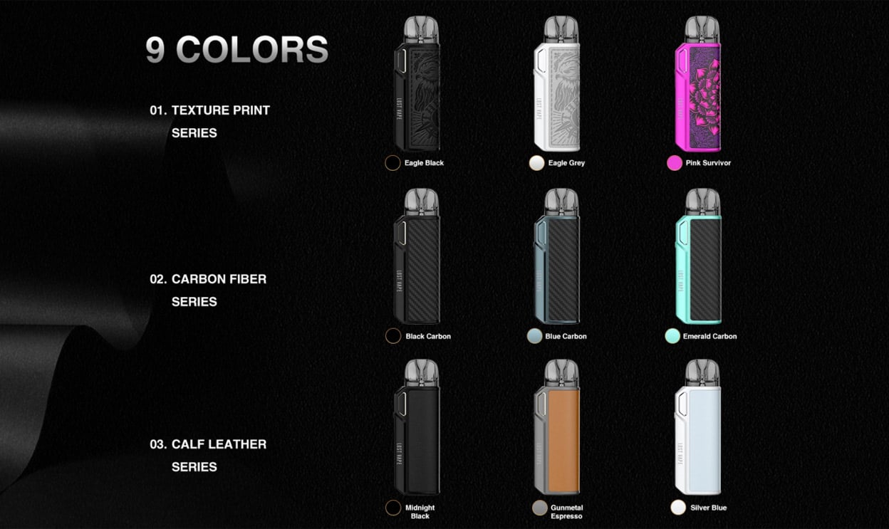 Lost Vape Thelema Elite 40 Pod System Kit 1400mAh 3ml 14