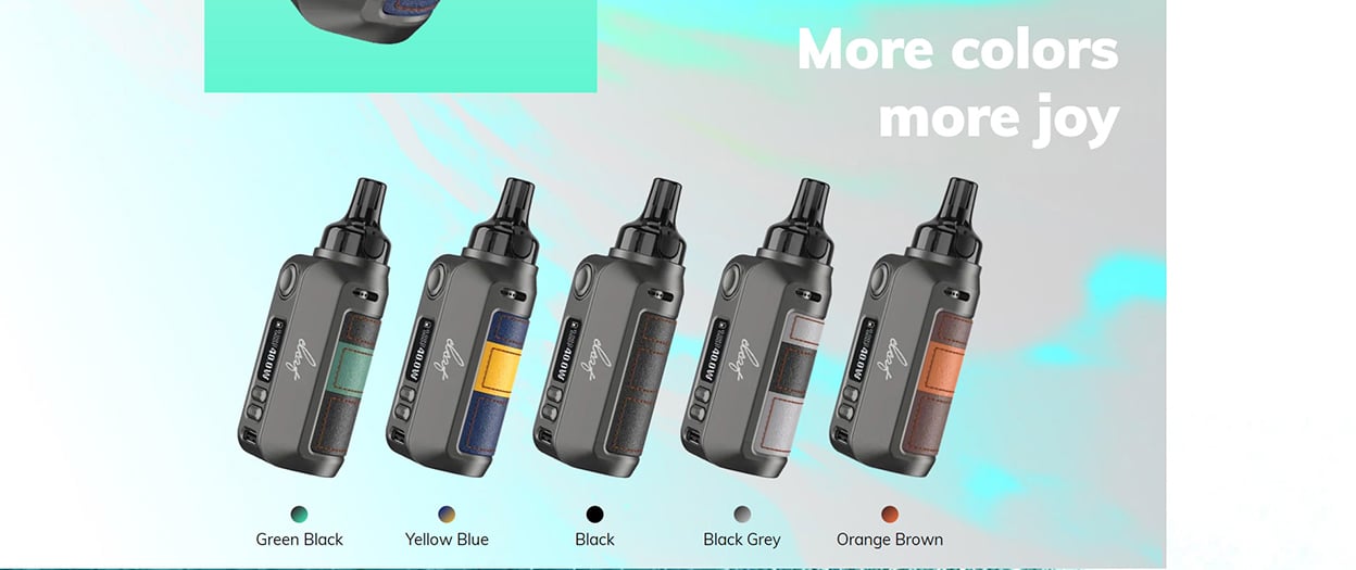 Eleaf iSolo Air 2 Pod Mod Kit with GTL Mini Pod / Eleaf GTL Mini Pod 2 Tank 1500mAh (40W) 2ml 4