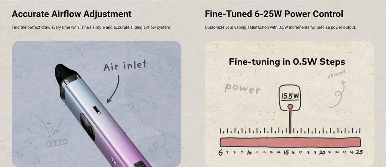 Innokin Trine Pod System Kit 1000mAh 2ml 8