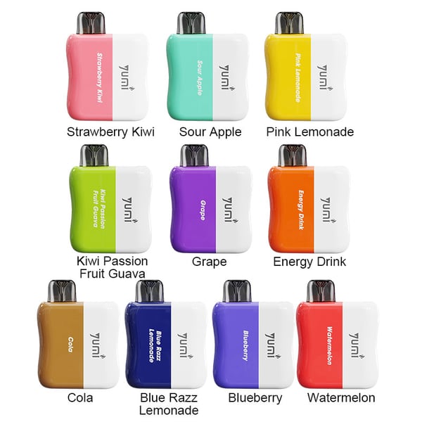 YUMI DC5000 Disposable Pod Kit 500mAh 10.5ml - 画像 (2)