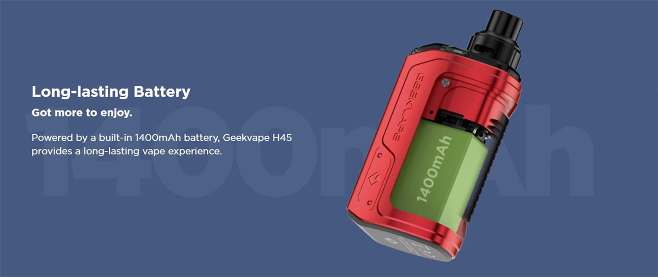 Geekvape H45 (Aegis Hero 2) Pod System Kit 1400mAh 4ml 8