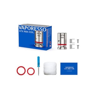 Vaporesso GTX RBA Coil for Target PM80 Kit / Target PM80 SE Kit / Gen Nano Kit / Luxe 80S / luxe 80 / Target PM80 / GTX Go 80 / LUXE XR / LUXR XR Max Kit