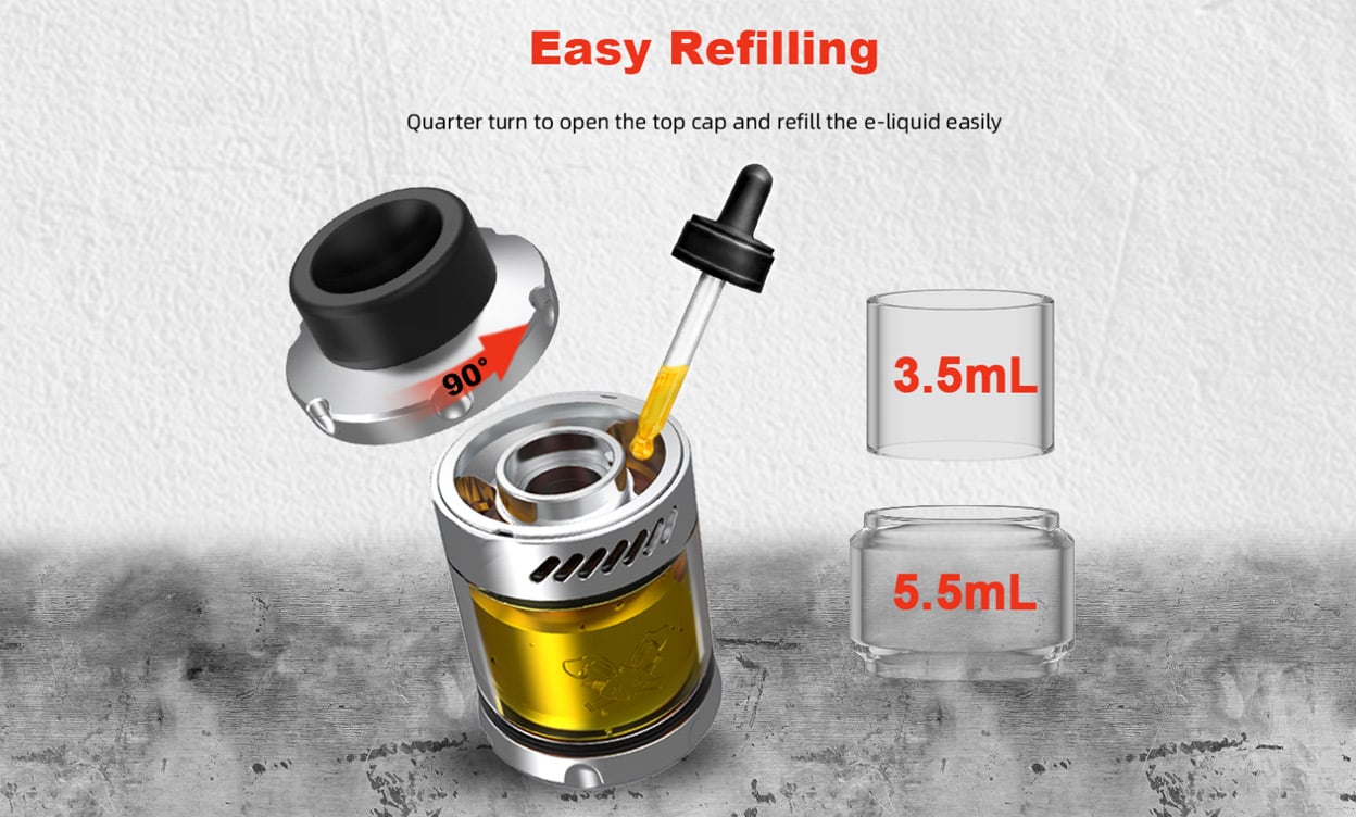 Hellvape Dead Rabbit 3 RTA Atomizer 5.5ml (25mm) 6