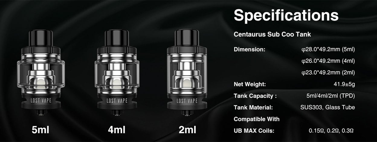 Lost Vape Centaurus M100 Box Mod 48