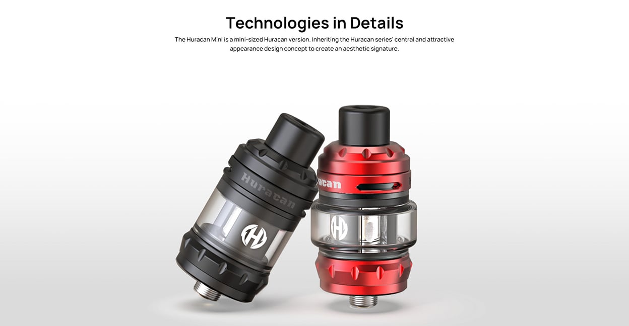 Aspire Huracan Mini Tank Atomizer 3ml 2