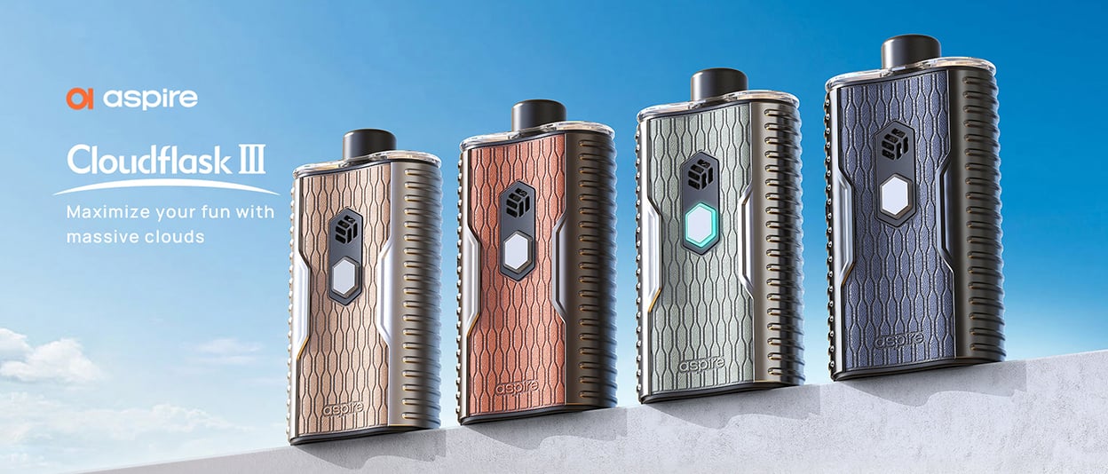 Aspire Cloudflask III Pod System Kit 2000mAh 5.5ml 1