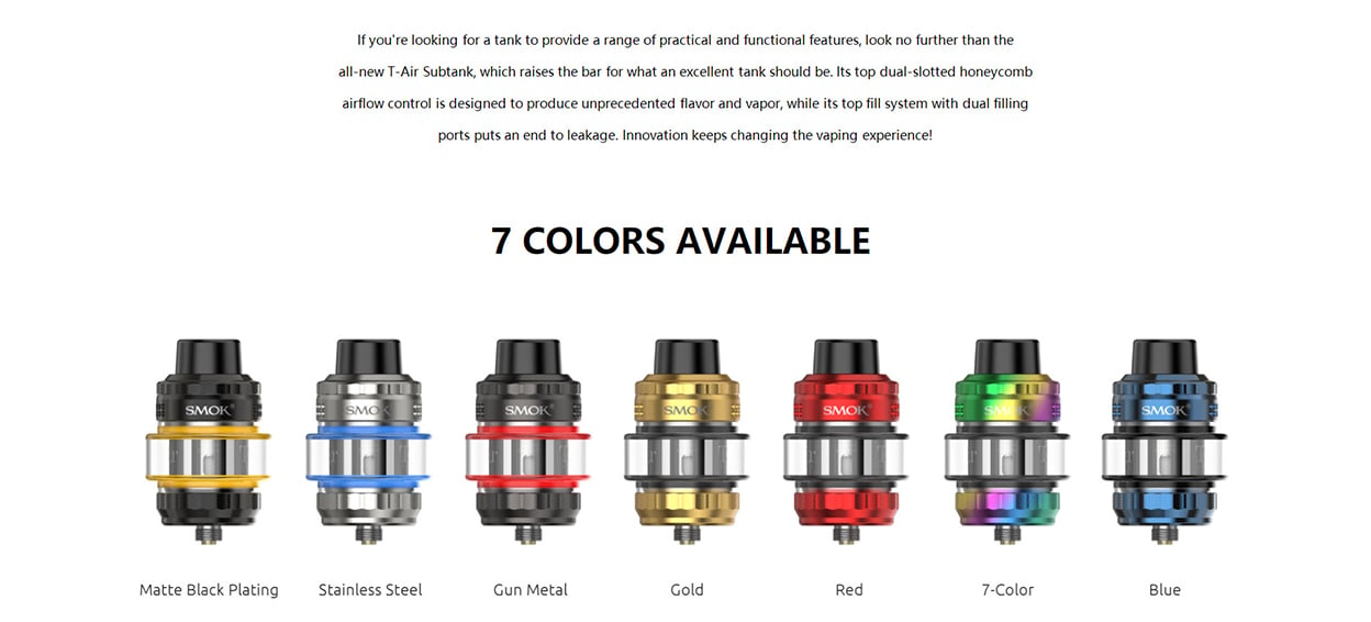 SMOK T-Air Subtank Atomizer 5ml 28