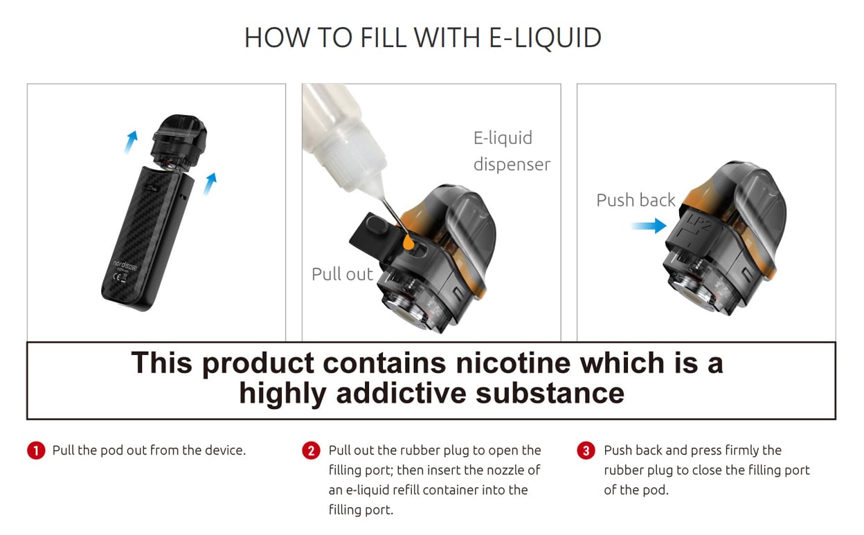 SMOK Nord 50W Empty Pod Cartridge 4ml / 4.5ml (3pcs/pack) 3