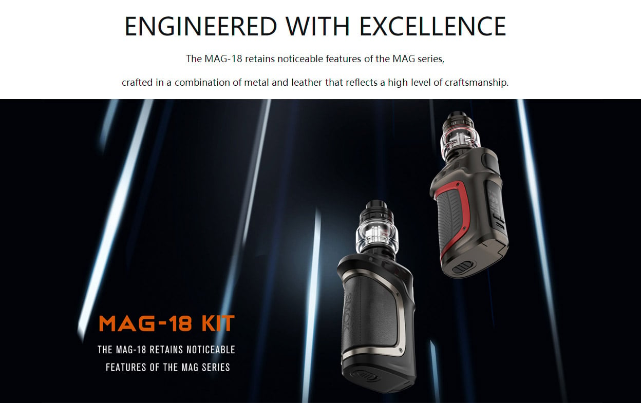 Smok MAG-18 230W Mod Kit with TFV18 Tank 7.5ml 46