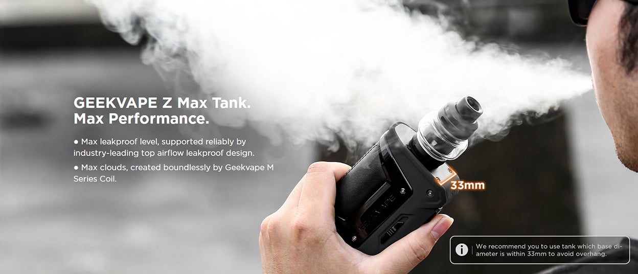 Geekvape L200 (Aegis Legend 2) Classic Mod kit with Z Max Tank Atomizer 6ml 10