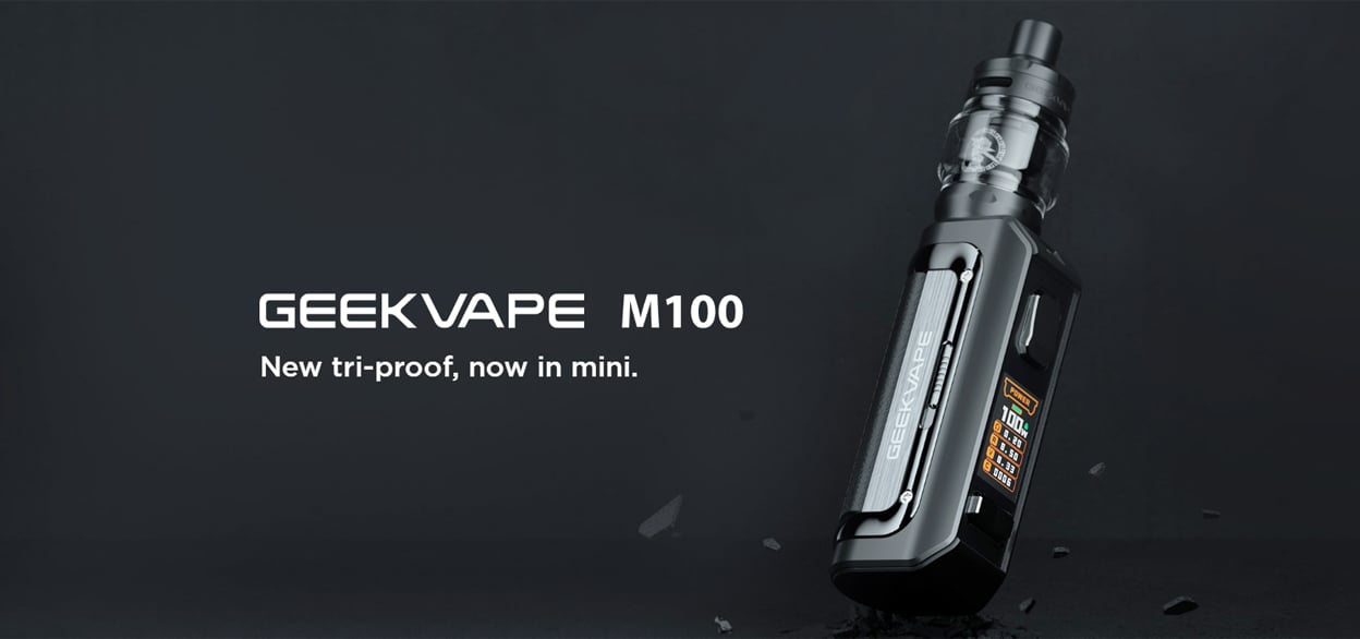 Geekvape M100 (Aegis Mini 2) Box Mod Kit with Z Nano 2 Tank Atomizer 2500mAh 3.5ml 2