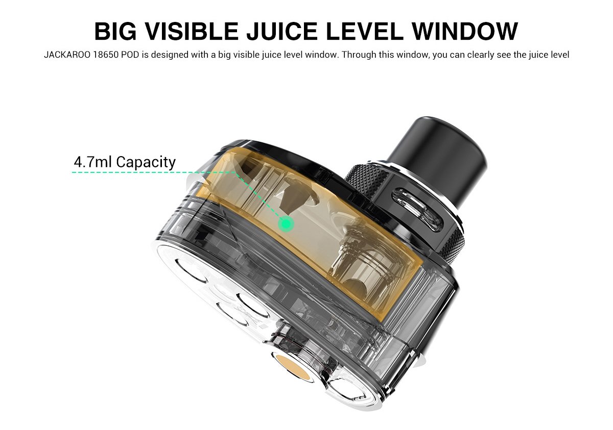 Vandy Vape Jackaroo 18650 Pod Kit 4.7ml 10