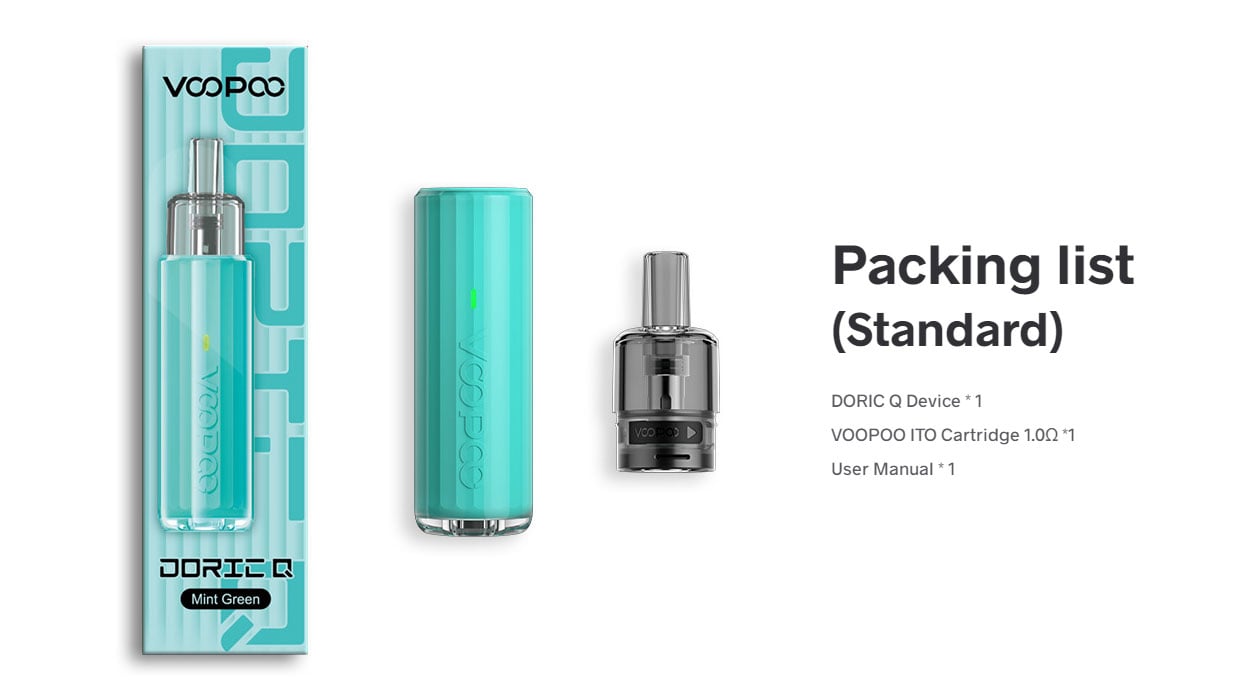 VOOPOO Doric Q Pod System Kit 800mAh 2ml 15