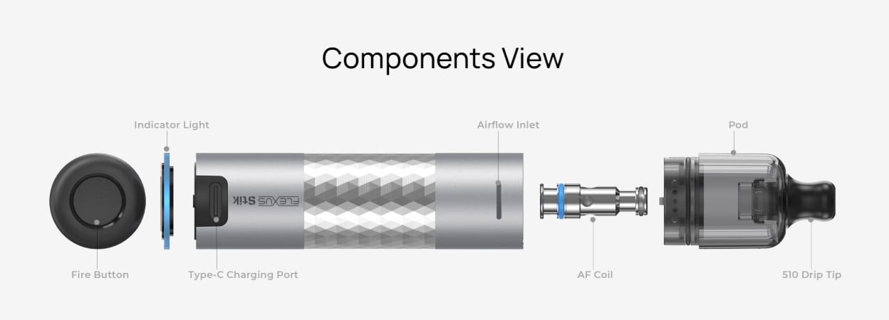 Aspire Flexus Stik Pod System Kit 1200mAh 3ml 9