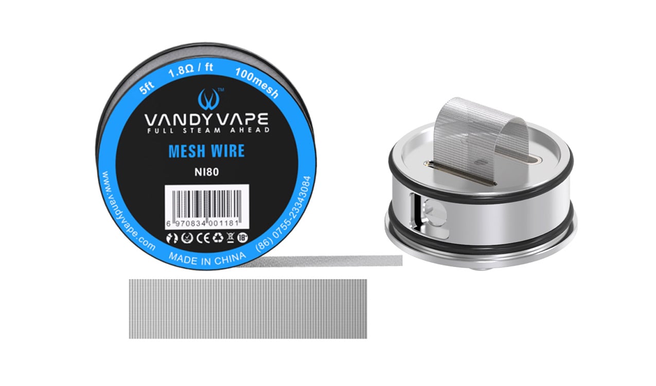 5ft Vandy vape Ni80 Mesh Wire 100mesh 1