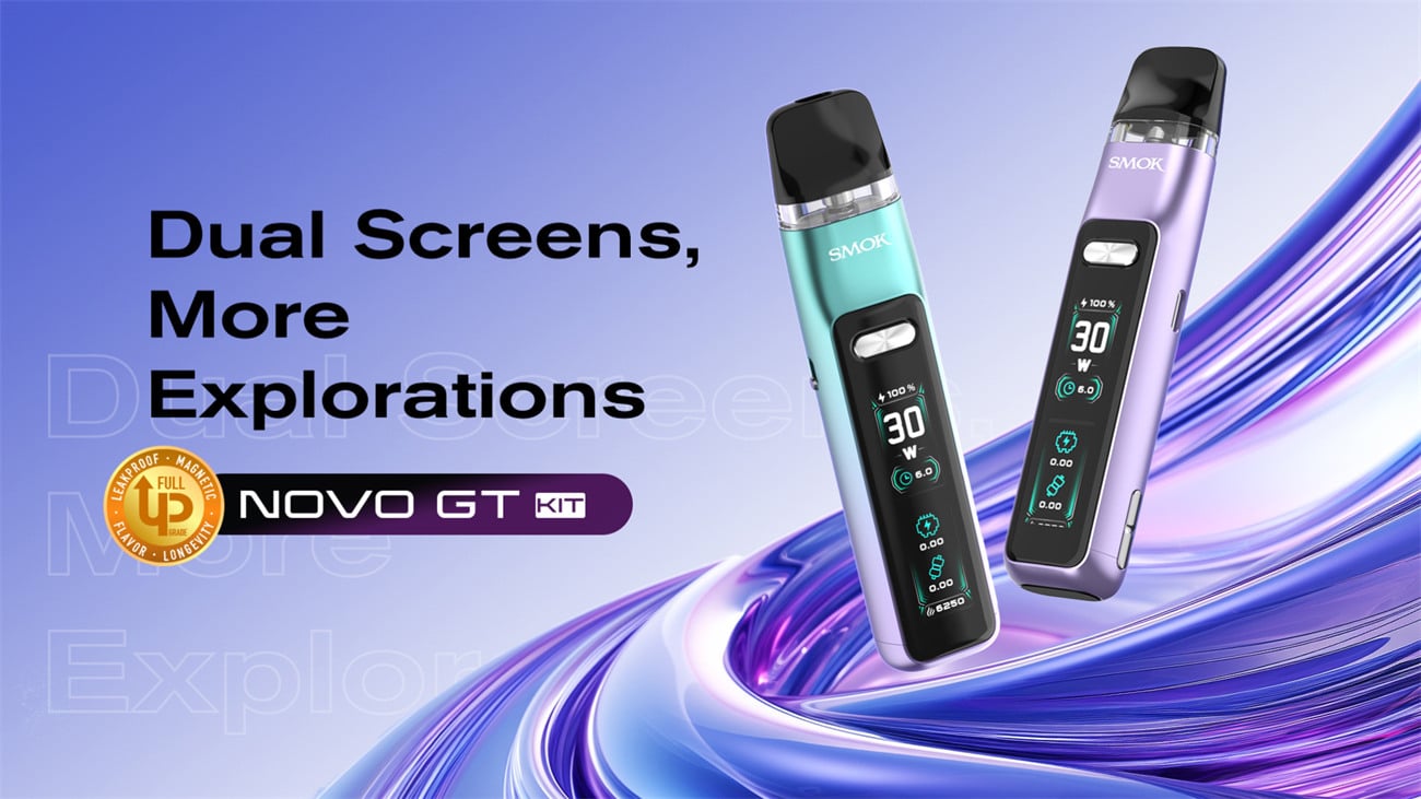 SMOK Novo GT Pod System Kit 1300mAh (Max 30W) 2ml 3