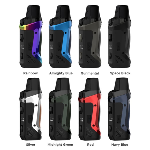 Geekvape Aegis Boost LE (Luxury Edition) Bonus Pod Kit with 5 Coils 1500mAh 3.7ml