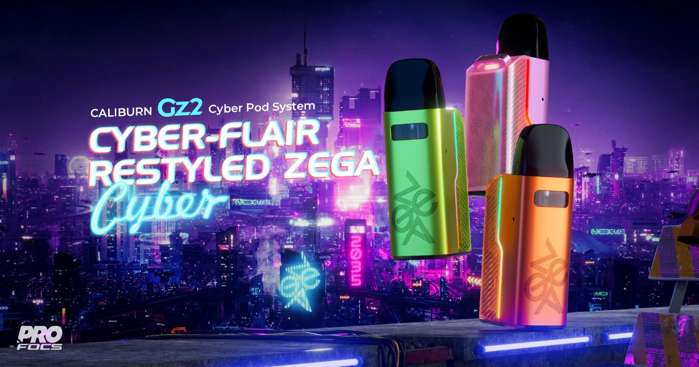 Uwell Caliburn GZ2 Cyber Pod System Kit 850mAh 2ml 2