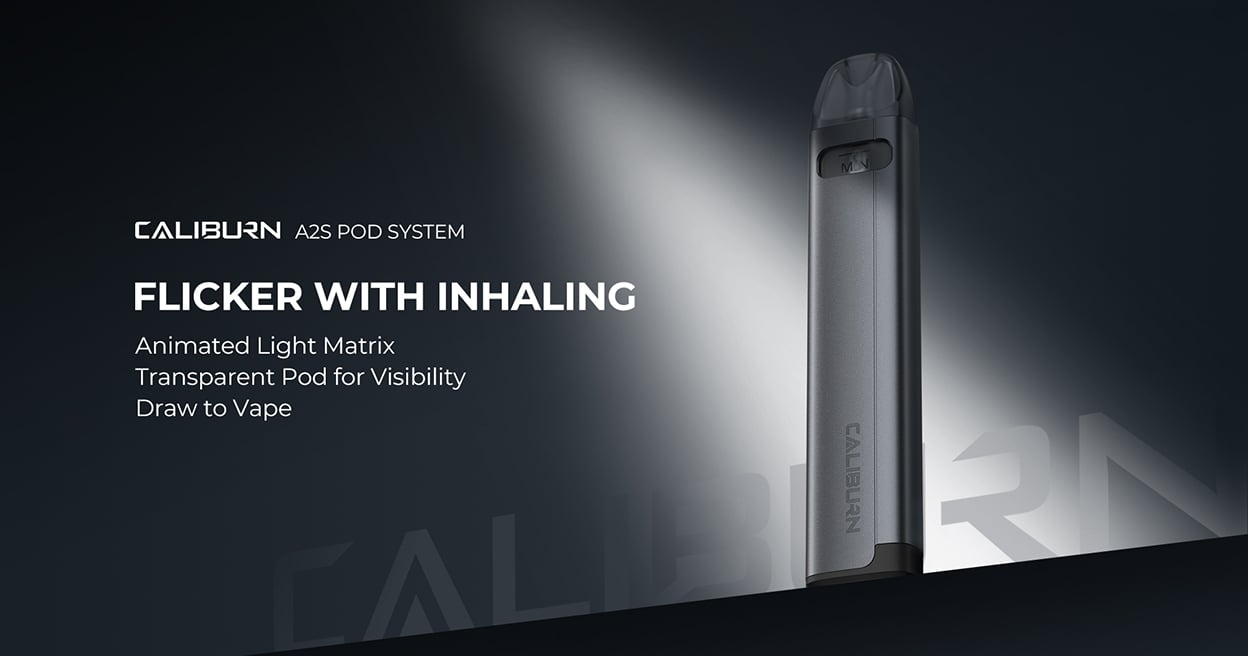 Uwell Caliburn A2S Pod System Kit 520mAh 2ml 1