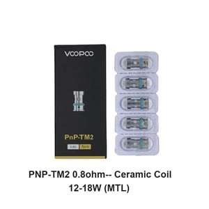 Voopoo PnP Replacement Coils for Drag Baby/Mini/2/S/X,VINCI Series Kit,Argus Pro,PnP 20/22,V.SUIT,Doric 60,Drag E60,Drag H80 S (5Pcs/Pack)