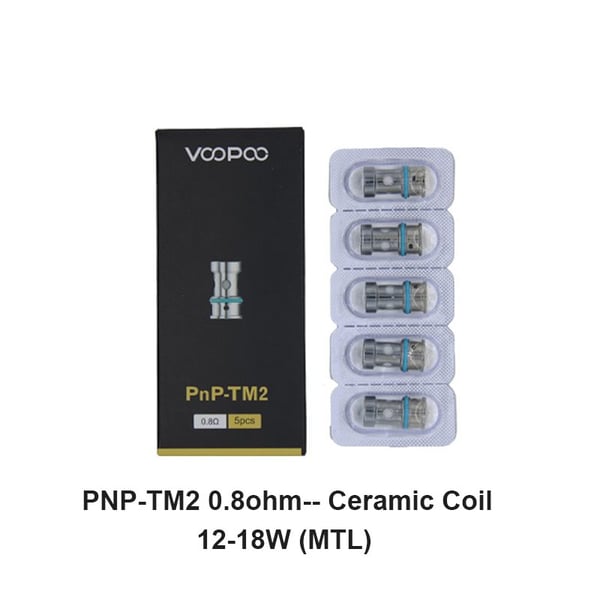 Voopoo PnP Replacement Coils for Drag Baby/Mini/2/S/X,VINCI Series Kit,Argus Pro,PnP 20/22,V.SUIT,Doric 60,Drag E60,Drag H80 S (5Pcs/Pack) 4