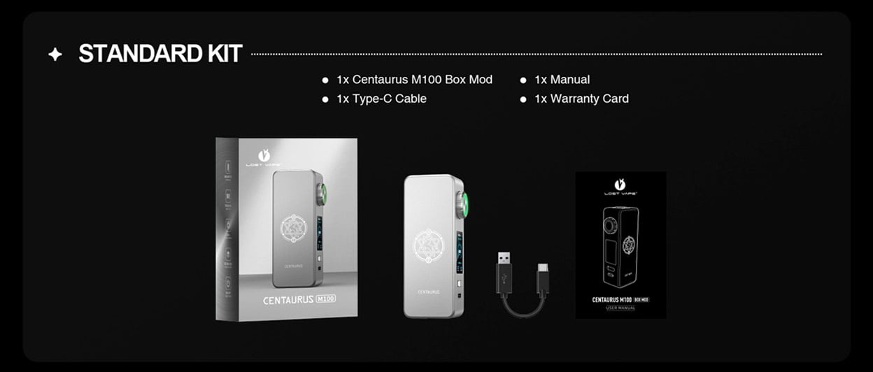 Lost Vape Centaurus M100 Box Mod 49