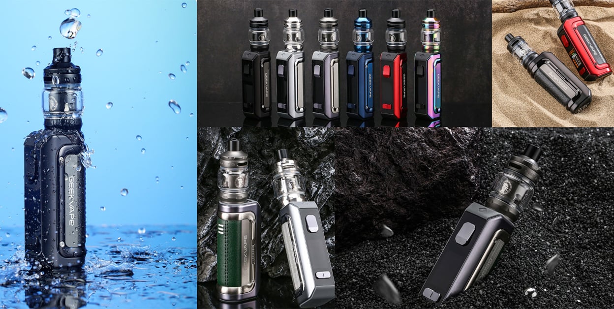 Geekvape M100 (Aegis Mini 2) Box Mod Kit with Z Nano 2 Tank Atomizer 2500mAh 3.5ml 12