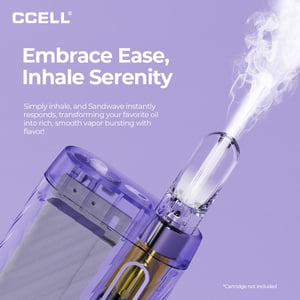 CCELL Sandwave 510 Vaporizer Battery 400mAh 6