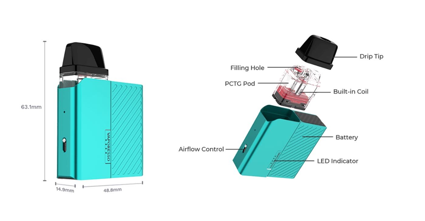 Vaporesso Xros Nano Pod System Kit 1000mAh 2ml 7