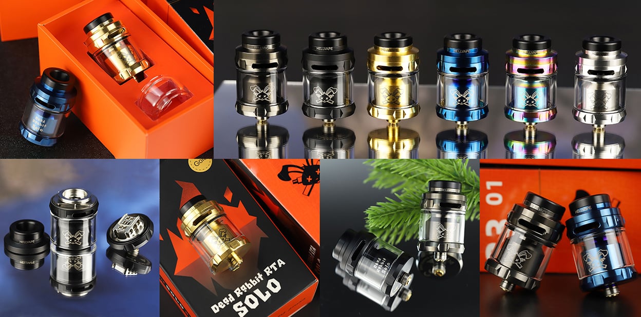 Hellvape Dead Rabbit Solo RTA Atomizer 4ml 10