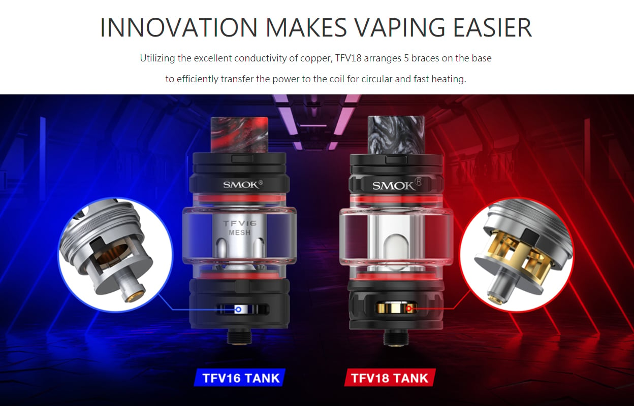 SMOK Arcfox 230W Mod Kit with TFV 18 Tank 7.5ml 17