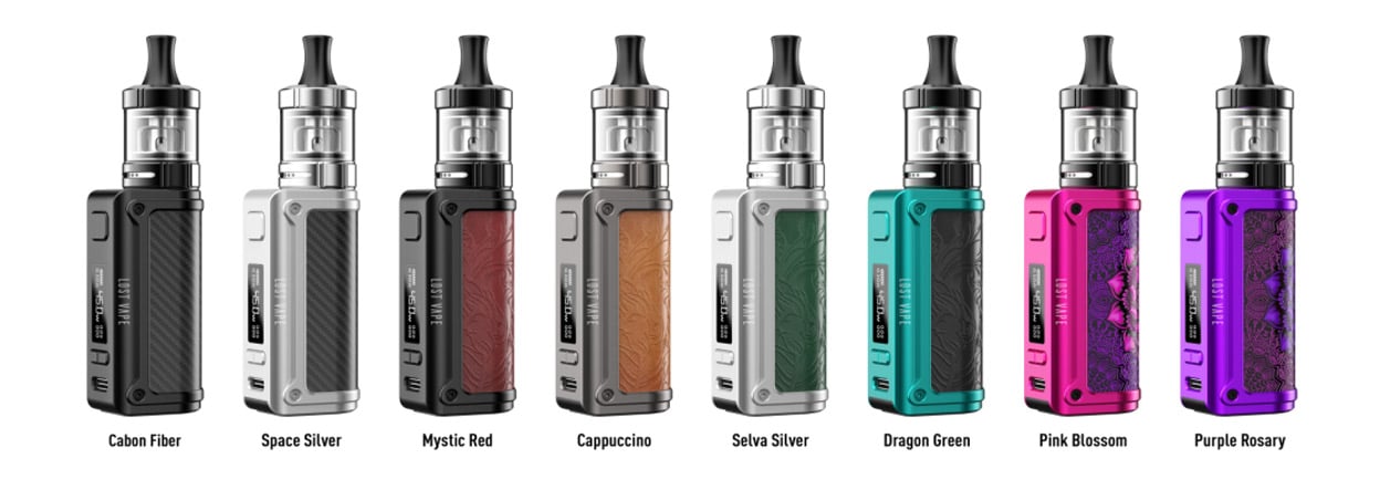 Lost Vape Thelema Mini 45W Box Mod Kit with UB Lite Tank Atomizer 1500mAh 3.5ml 1