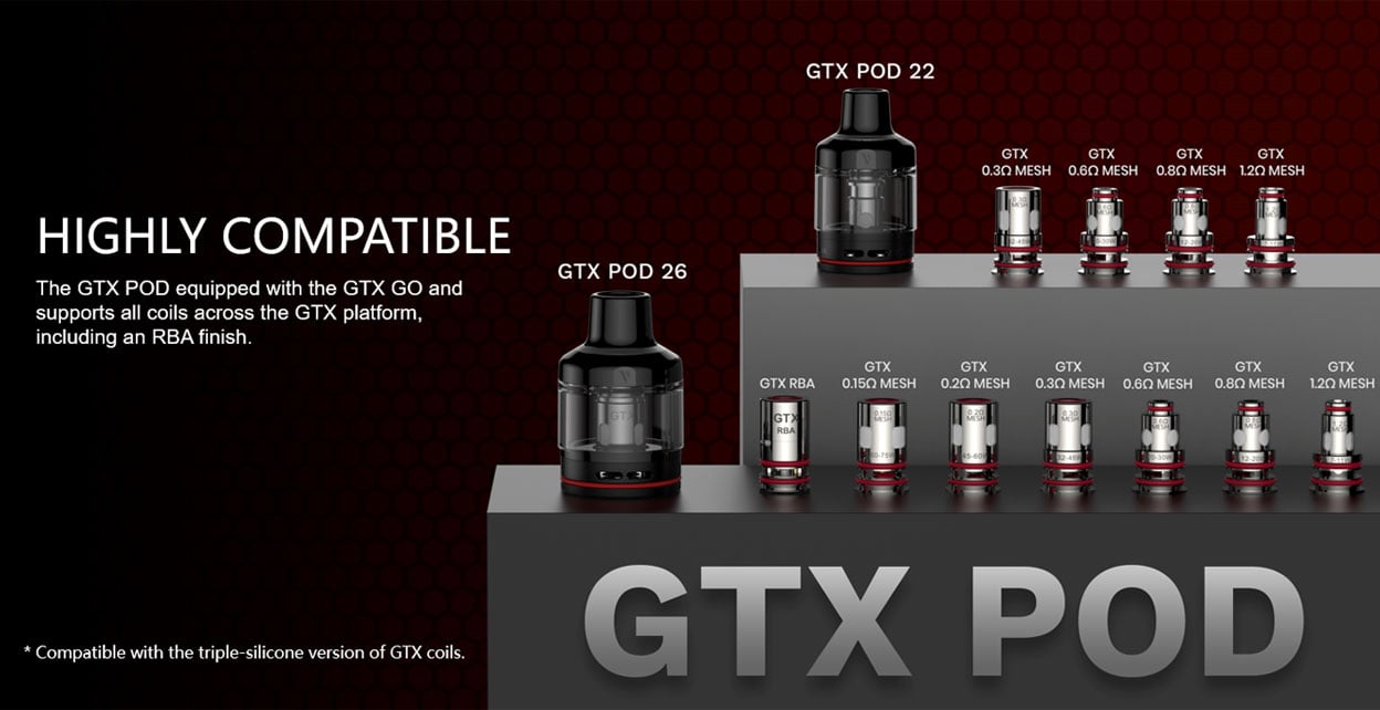 Vaporesso GTX Go 80 Mod Kit 3000mAh 5ml 6