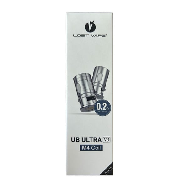 Lost Vape UB Ultra V3 Replacement Coil for Centaurus Q80 Kit / UB Ultra Empty Catridge (5pcs/pack)