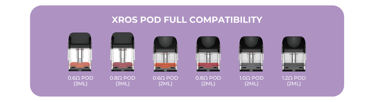 Vaporesso XROS 4 Nano Pod System Kit 1350mAh 3ml 7