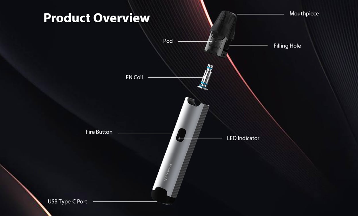 Joyetech Evio C Pod System Kit 800mAh 2ml 11