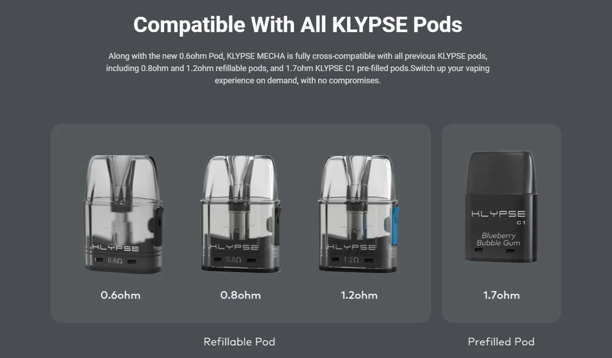 Innokin Klypse Mecha Pod System Kit 900mAh 2ml 4