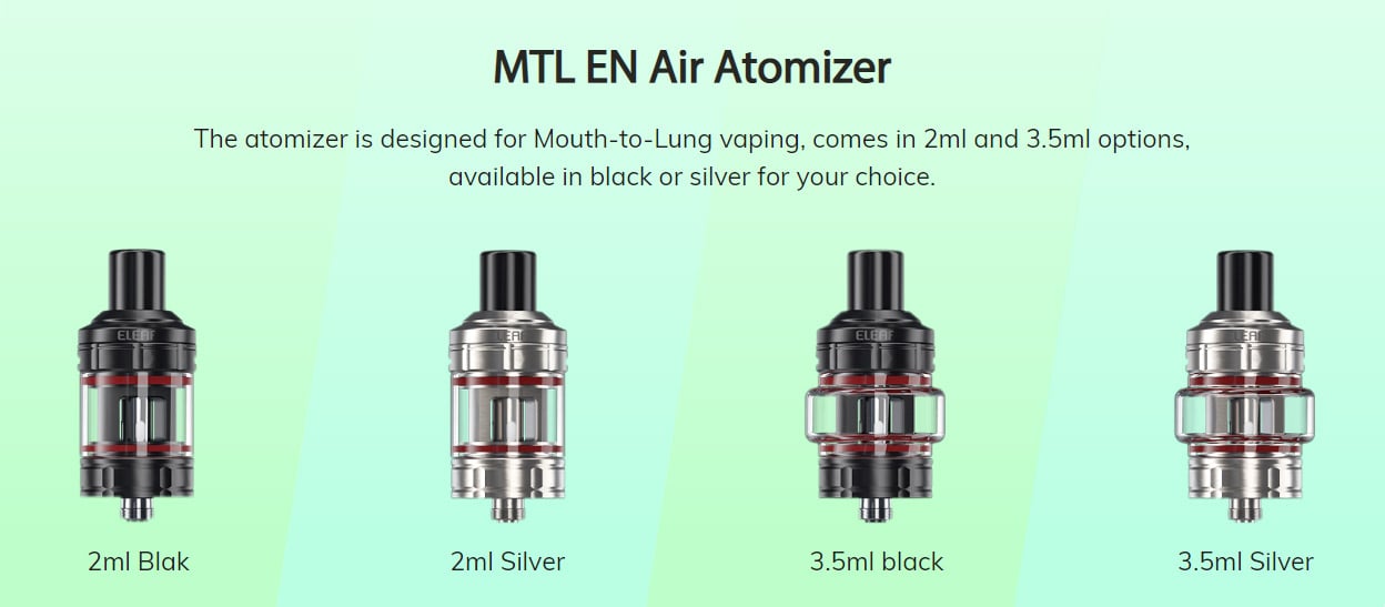 Eleaf iStick i75 Box Mod Kit with En Air Tank Atomizer 3000mAh 3.5ml 3