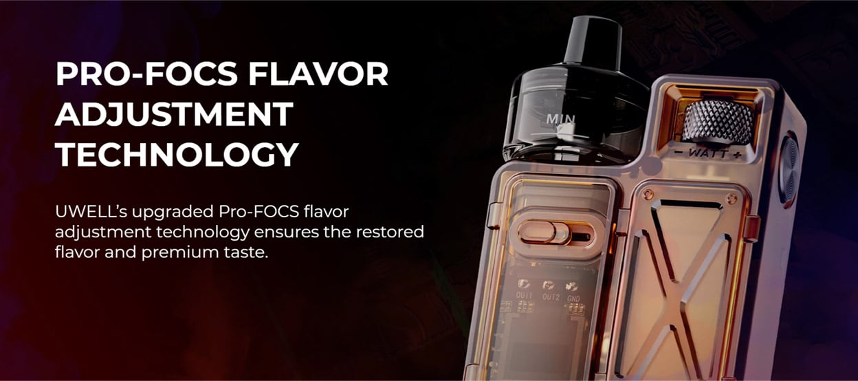 Uwell Crown M Pod Mod Kit 1000mAh 4ml 13