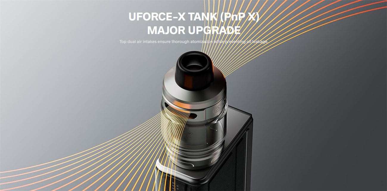 Voopoo Drag 5 177W Box Mod Kit with Uforce-X Tank Atomizer 5.5ml 4