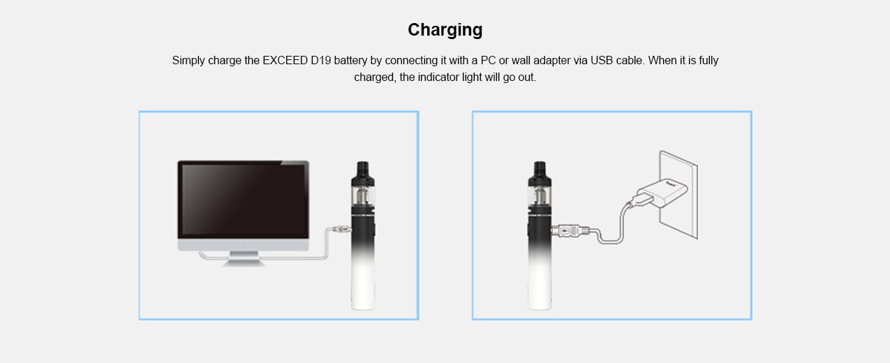 Joyetech Exceed D19 Starter Kit 1500mAh 2ml 12