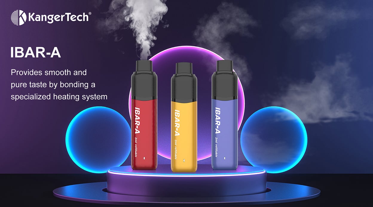 KangerTech IBAR-A Pod System Kit 400mAh 2ml 2