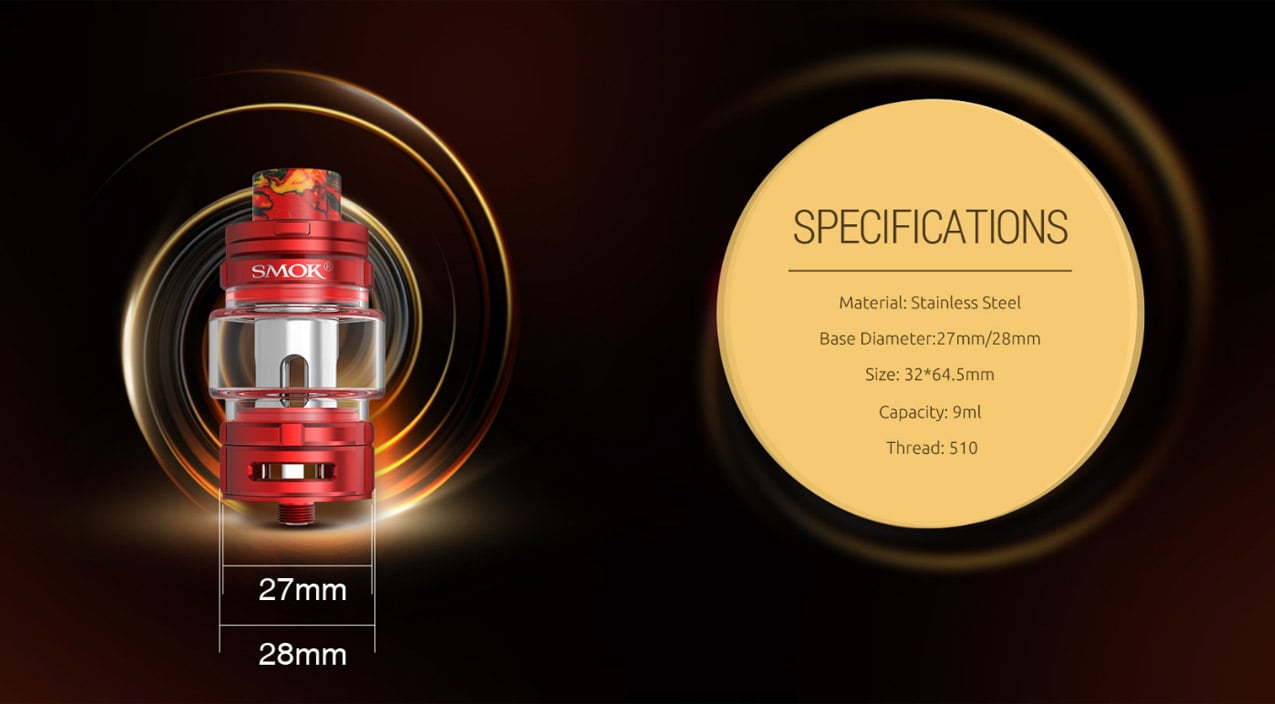 SMOK TFV16 Tank Atomizer 9ml 3